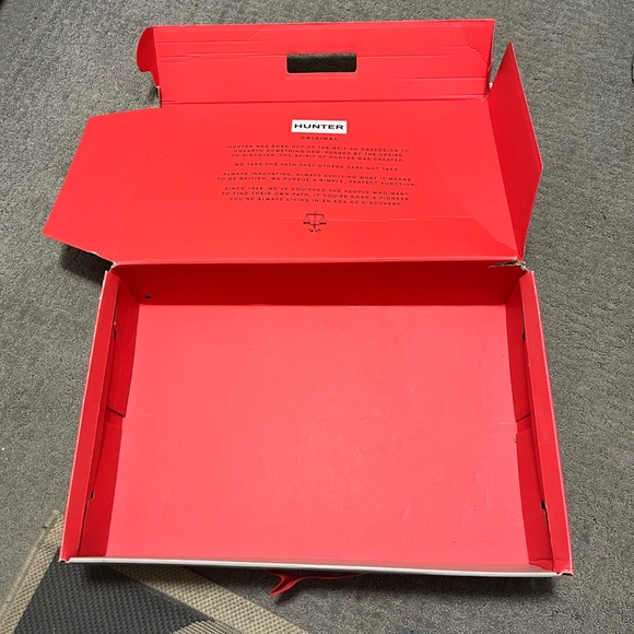 Hunter Women's Original Tall Rain Boots Size 9 Porcelain Blue - Picture 6 of 7